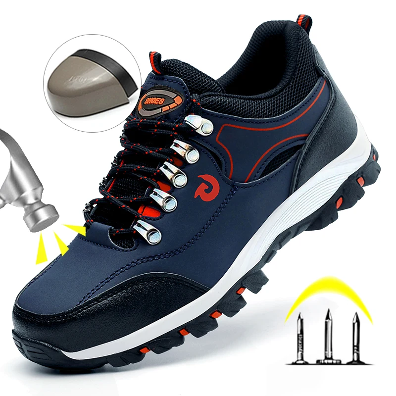 chaussures de sécurité embout acier noir semelle antidérapante