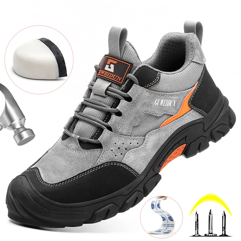 Chaussures De Sécurité Bottes De Sécurité À Embout En Plastique Légères Et Confortables