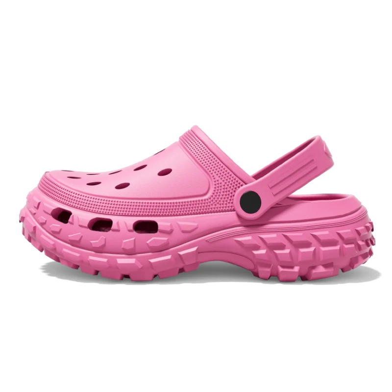 Chaussures d’été antidérapantes, Sandales à plateforme, bout fermé, sandales de plage, légères, souples